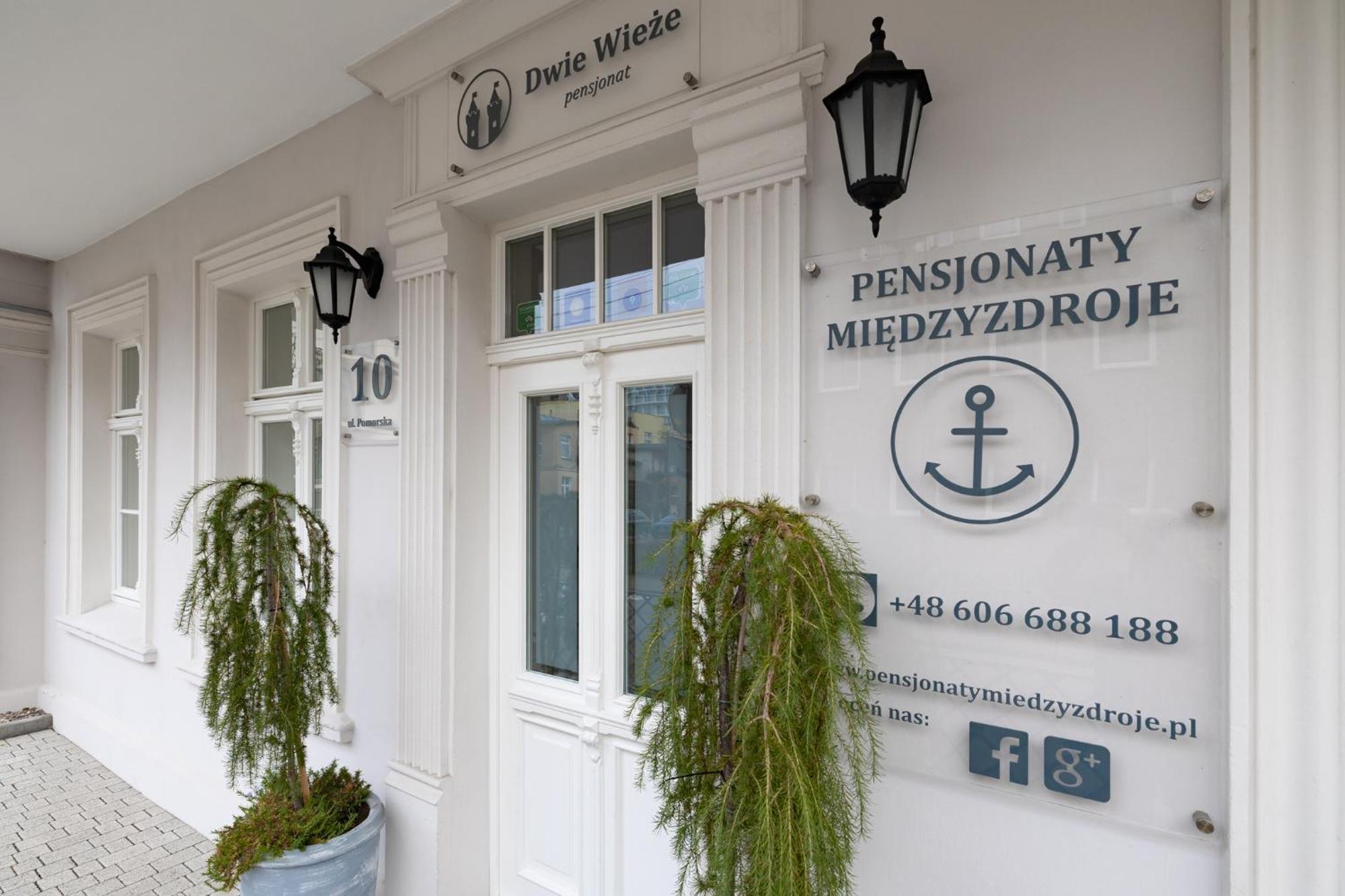 Dwie Wieze Miedzyzdroje Bagian luar foto
